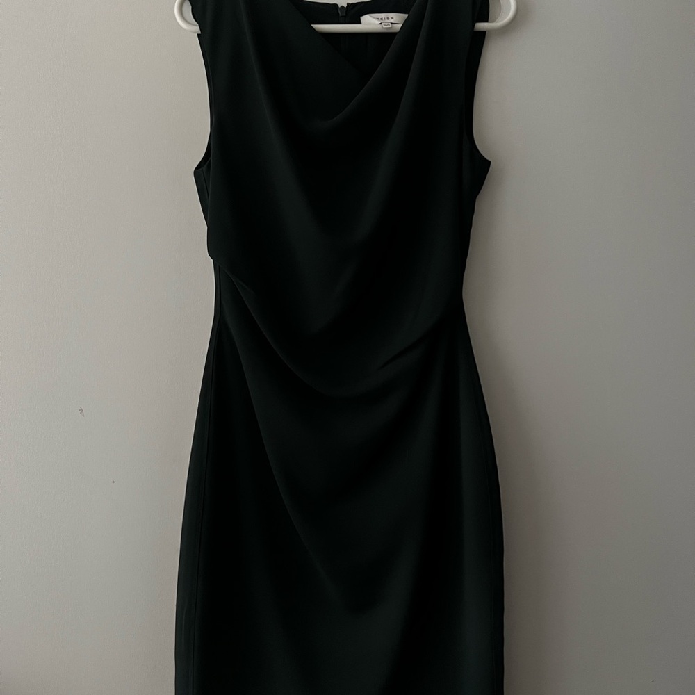 Reiss Elegant Green Sleeveless Dress